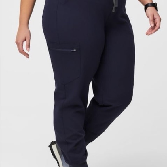 Figs Zamora Navy Jogger Scrub Pants size Large - Picture 4 of 10